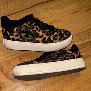 Leopard Print Women's Sneakers